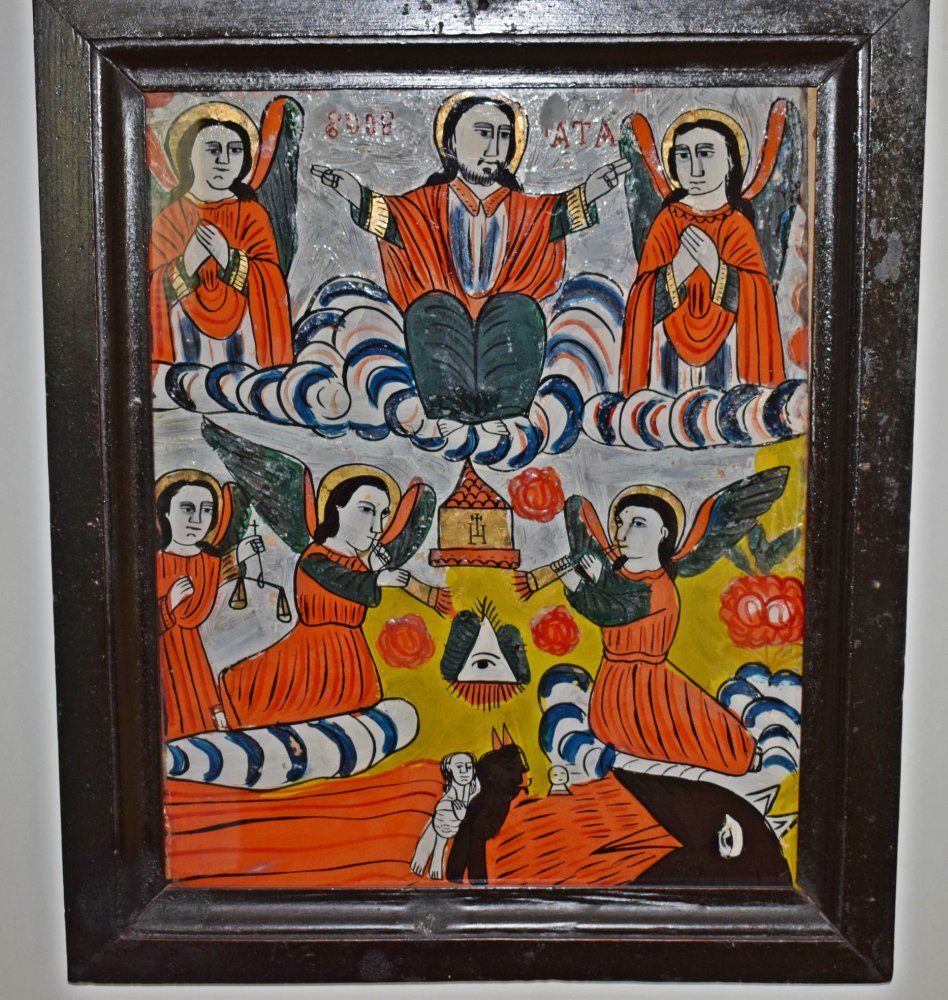 Icoană din centrul de iconari de la Gherla, la Muzeul de Artă Populară - muzeu-1615204369.jpg