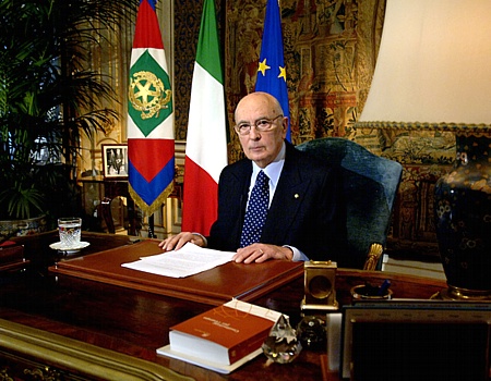 Președintele Italiei vine, mâine, în România - napolitano-1315947992.jpg