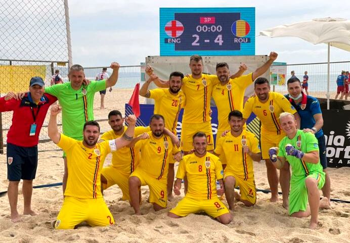 Naţionala de fotbal pe plajă a României, victorie mare în meciul cu Anglia - nationala-1624278466.jpg