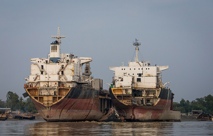 O flotă de 835 de nave de mare tonaj a fost trimisă la fier vechi - oflotade835denave-1522581889.jpg