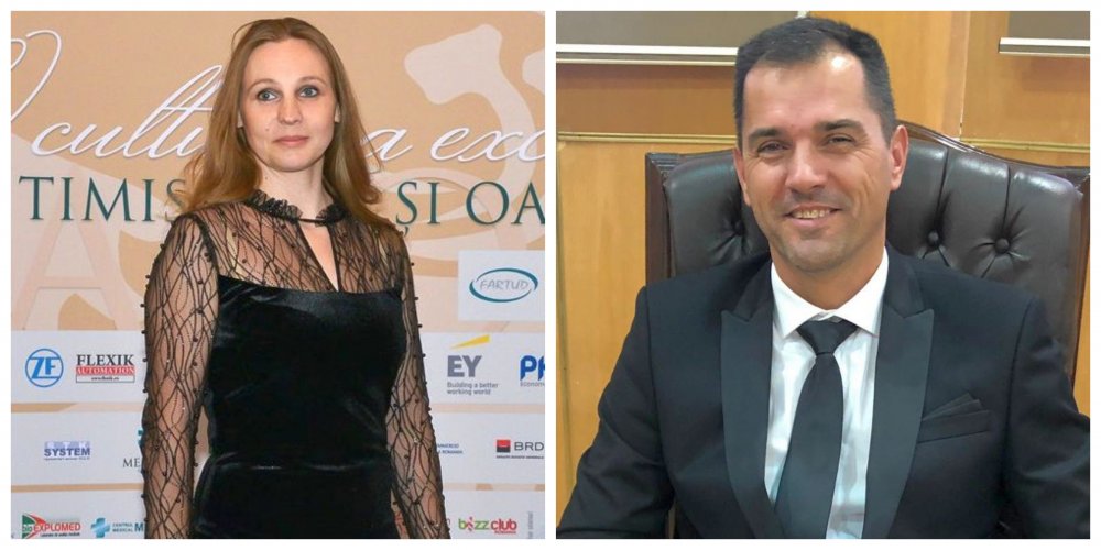 Simona Amânar Tabără şi Alin Larion, membri ai Comitetului Executiv al COSR - oli-1600959060.jpg