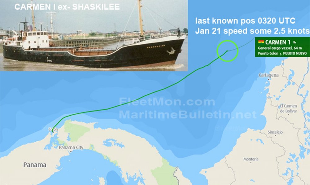 O navă a dispărut în apropierea Insulelor Caraibe - onavaadisparutinapropiereainsule-1611649214.jpg