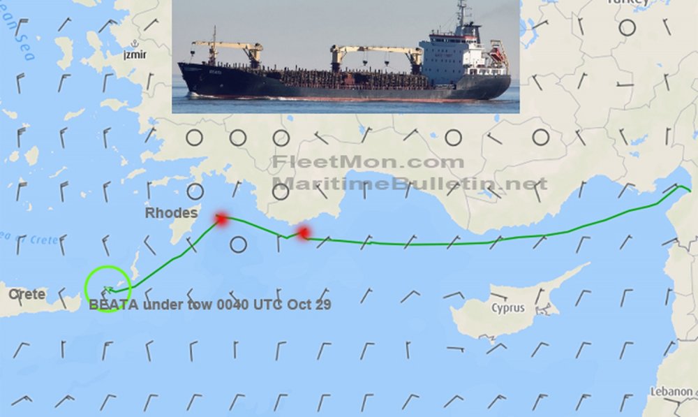 O navă aflată în drum spre Constanța a cerut ajutor - onavaaflataindrumspreconstantaac-1635693794.jpg