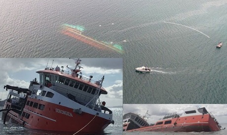 O navă încărcată cu pește a fost eșuată forțat - onavaincarcatacupeste-1508746613.jpg