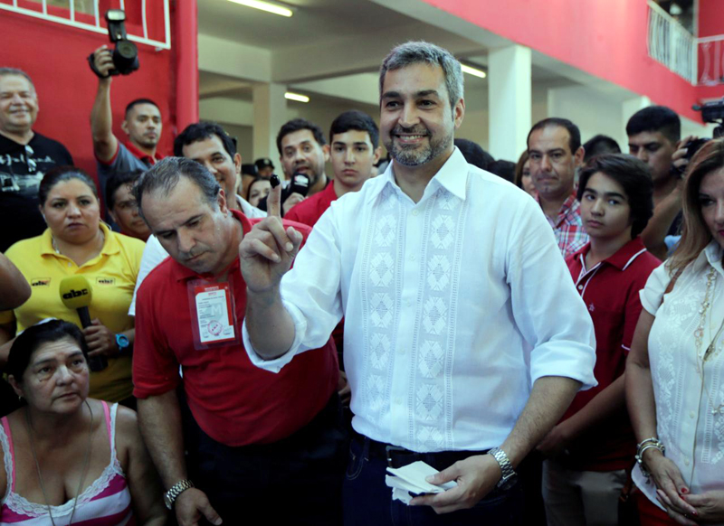 Paraguay: Candidatul dreptei, Mario Abdo Benitez, noul președinte - paraguay-1524488530.jpg
