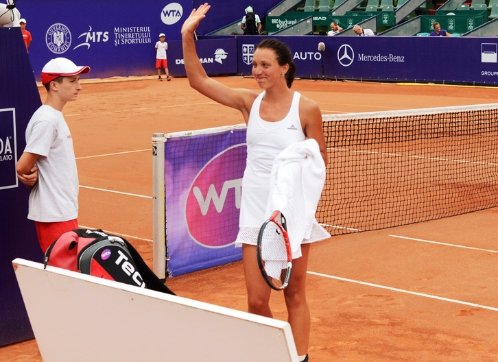 Tenis, WTA Jurmala: Patricia Țig s-a calificat în sferturi - Victorie în două seturi cu Anhelina Kalinina - patricia538ig-1563980507.jpg
