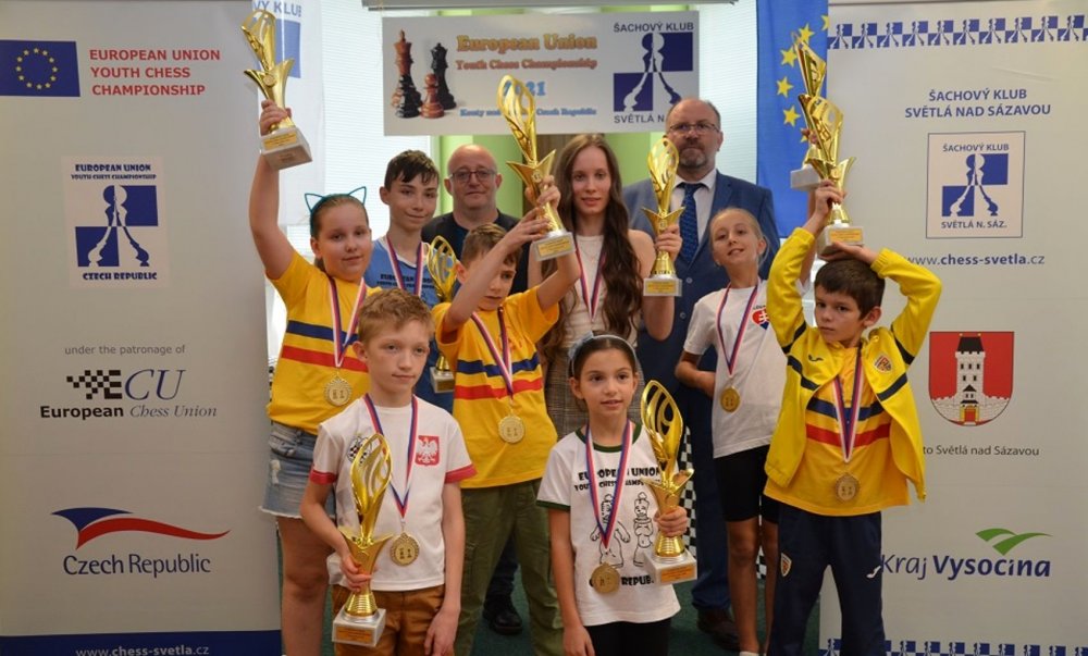 Şah / Turneu în Cehia. Juniori români, campioni ai Uniunii Europene - picture1-1630051416.jpg