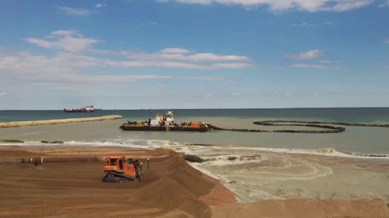 Prima plajă lărgită din Eforie Sud este gata. Cum arată acum și care sunt părerile turiștilor - plaja-1665154260.jpg