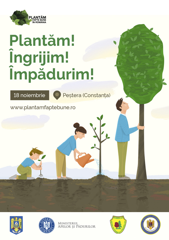 Plantare de copăcei,  în județul Constanța - plantaripestera-1510939294.jpg