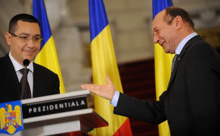 Președintele Băsescu l-a numit pe Ponta ministru la Justiție - pontasitb-1364465051.jpg
