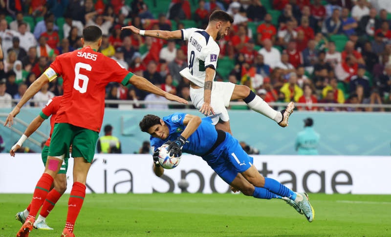 Fotbal - CM 2022: Marocul s-a calificat în semifinale, după victoria cu Portugalia - portugkaipfaffenbach-1670692212.jpg