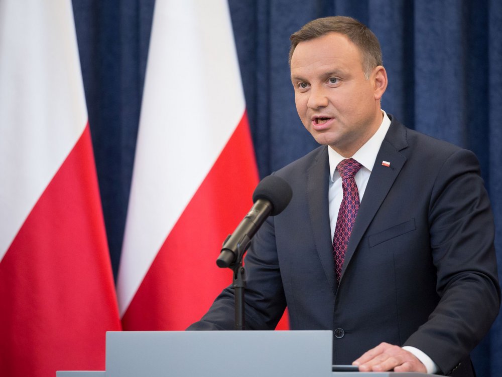 Președintele polonez Andrzej Duda denunță 