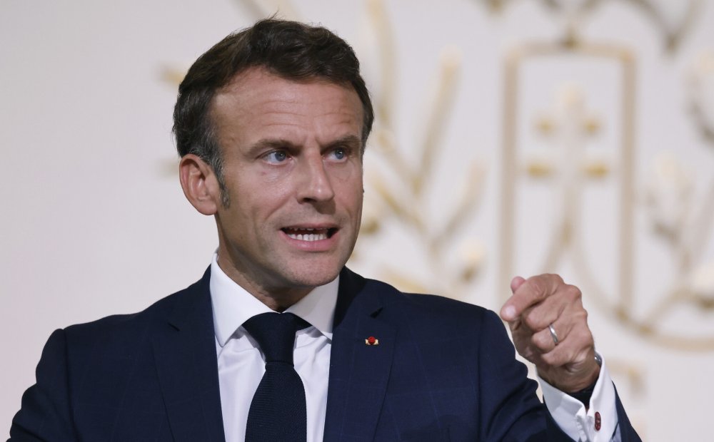 Preşedintele Macron: ''Moscova a permis, a încurajat chiar crimele de război'' - presedintele-1680424801.jpg