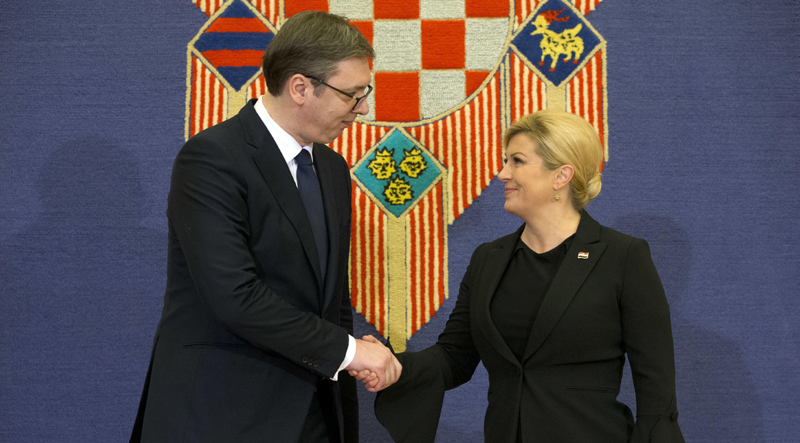 Președinții croat și sârb admit că relațiile dintre țările lor sunt tensionate - presedintii-1518534899.jpg
