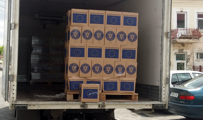 De unde se pot ridica pachetele cu alimente de la UE distribuite de Primăria Constanța - primariaconstantaajutoareue-1468159863.jpg