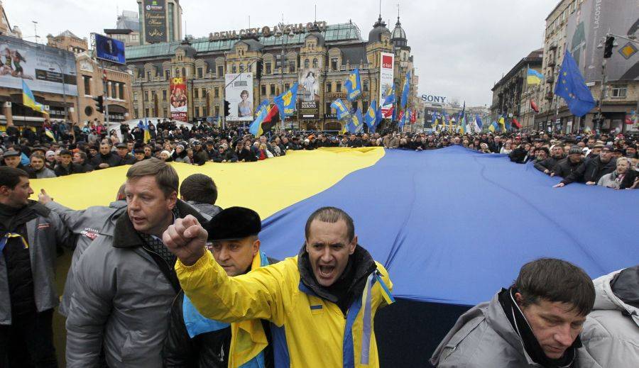Ucraina / Opoziția face apel la o nouă manifestație în Kiev - proteste315d104a6e-1392395509.jpg