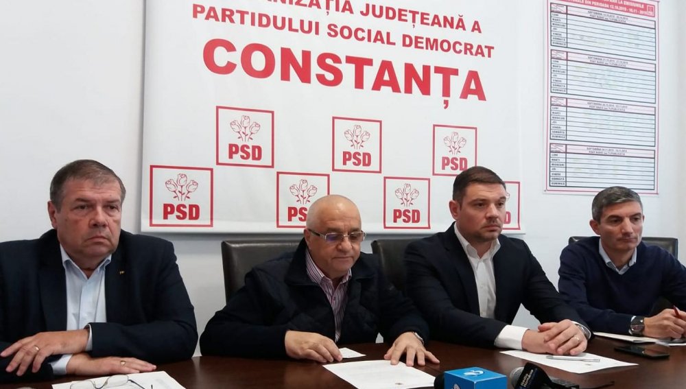 Conferință de presă la PSD Constanța. 