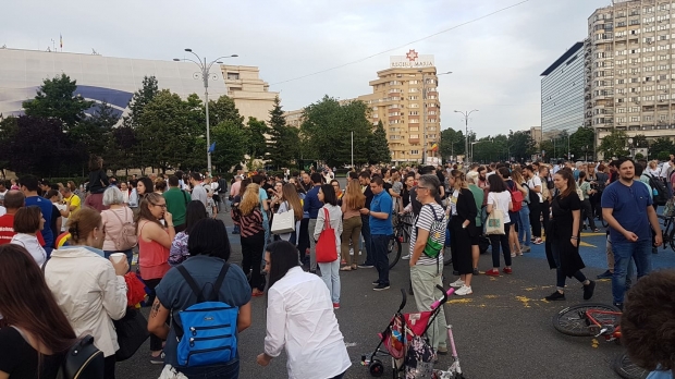 Sute de oameni au sărbătorit în Piața Victoriei. Au cerut demisia lui Meleșcanu - pta54241800-1559026571.jpg
