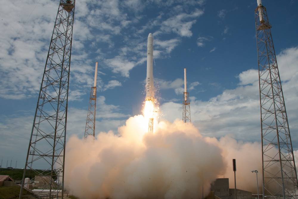 SpaceX a readus pe Terra prima treaptă a rachetei Falcon 9 - racheta-1450805654.jpg