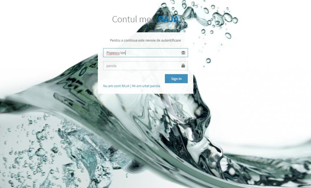 Cont online pentru verificarea și plata facturii la apă - rajacontonline-1558121919.jpg