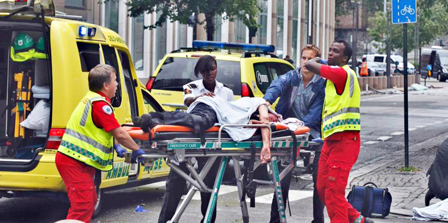 22 de persoane rănite în atacurile din Norvegia sunt spitalizate în continuare - ranitioslo-1312296328.jpg