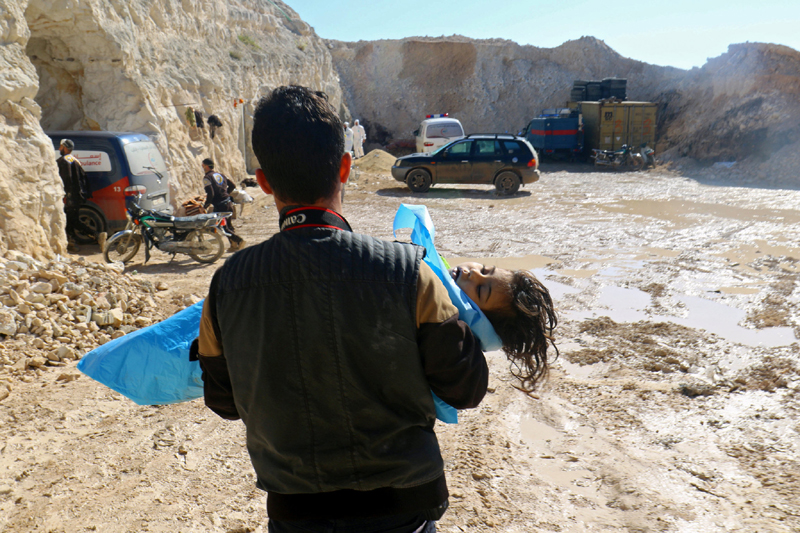 Reacții dure, după masacrul chimic din Siria. 