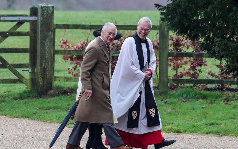 Regele Charles al III-lea a participat la slujba de duminică la Sandringham - regele-charles-slujba-duminica-t-1707659017.jpg