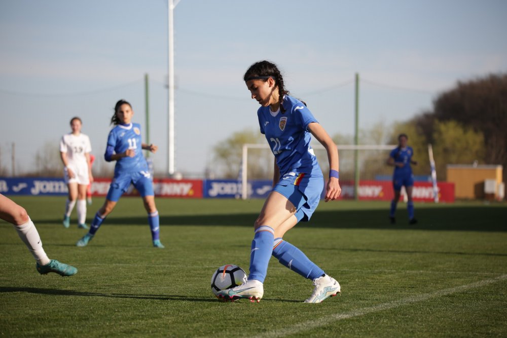 România a încheiat cu o victorie turul de elită al Europeanului Under-17, 4-3 cu Estonia la fotbal feminin - romania-fotbal-fete-1678890817.jpg