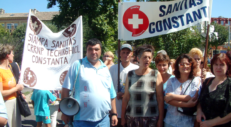 Sanitas amenință cu noi proteste! Ce răspunde conducerea Spitalului Județean Constanța - sanitasameninta-1432739566.jpg