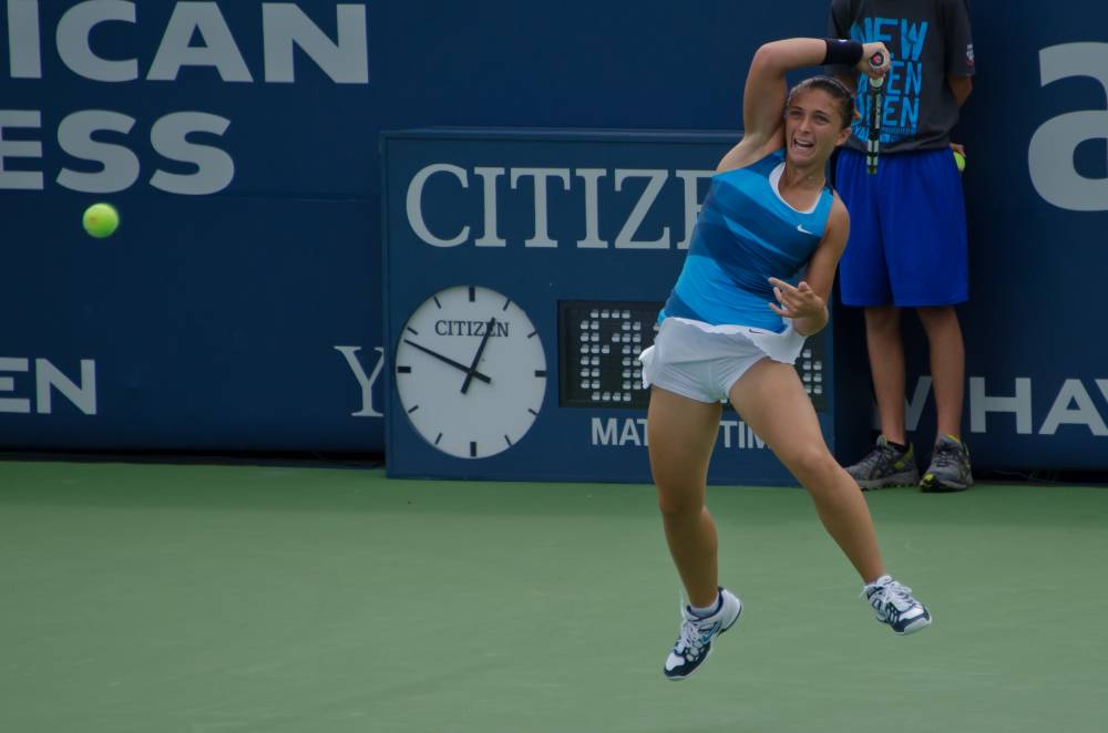 Tenis / Sara Errani, prima jucătoare calificată în sferturile turneului BRD Bucharest Open - saraerrani-1436976638.jpg