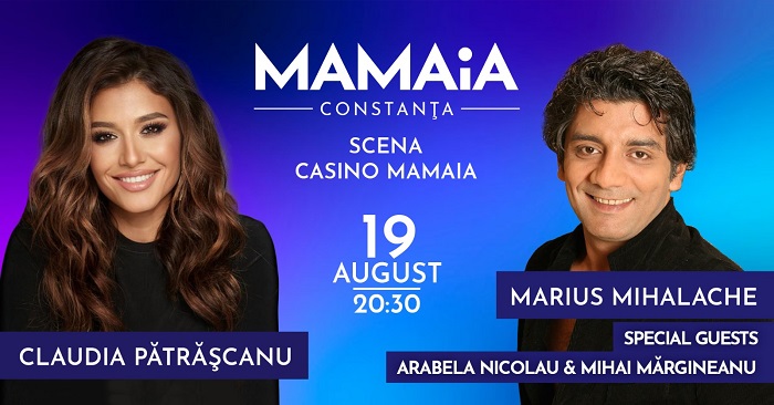 OMD Mamaia – Constanța: Claudia Pătrășcanu și Marius Mihalache alături de invitații săi vor concerta în Piațeta Cazino - scenacasinomamaia-1692284421.jpg