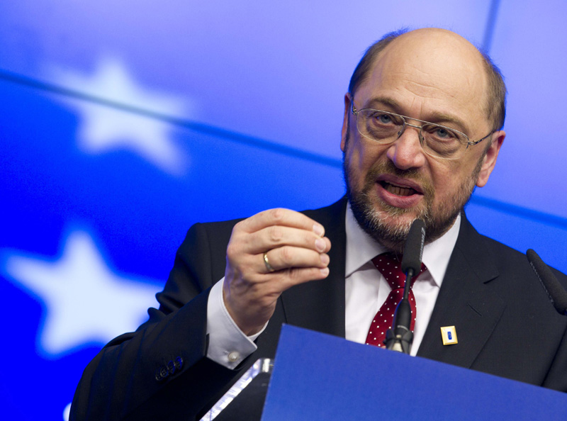 Martin Schulz consideră nerealist calendarul privind autoritatea de supervizare bancară - schulz-1348515203.jpg