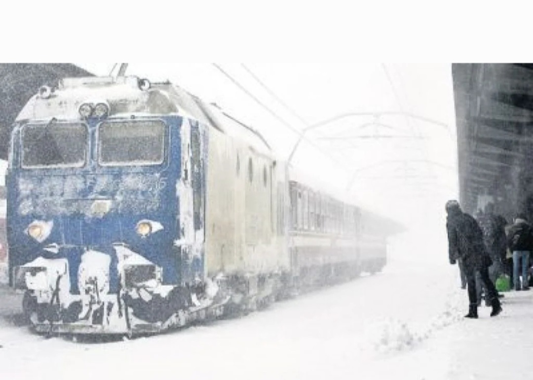 Circulaţie în condiţii de iarnă, pe liniile ferate! 