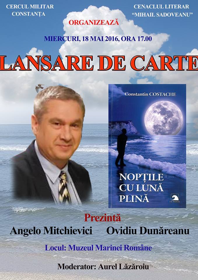 Scriitorul Constantin Costache lansează o nouă carte - scriitoruln-1463317458.jpg