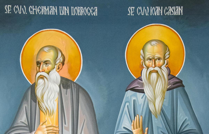 Astăzi, sărbătorim doi sfinți dobrogeni de talie internațională, pe Ioan Casian și Gherman - sfantulcasian1-1519744469.jpg
