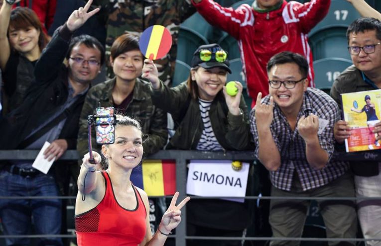 Tenis / Simona Halep și Irina Begu s-au calificat în finala probei de dublu la Shenzhen - shenzhensimonahalep1-1515155914.jpg
