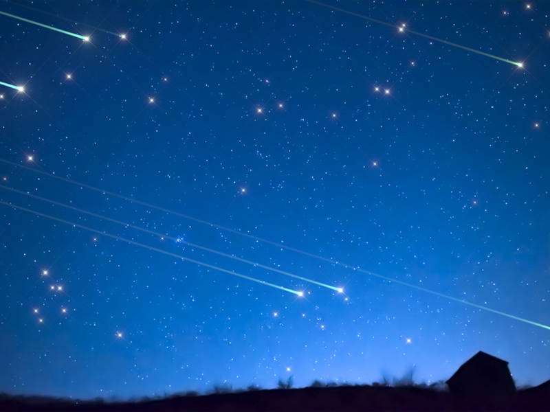 Lyride, vizibile pe cer din această noapte. Cum putem urmări stelele căzătoare - shutterstock349131308starshower1-1618985689.jpg