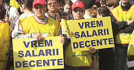 Sindicatele din administrația locală își cer drepturile în Piața Victoriei - sindicateadministratialoicala-1432654309.jpg