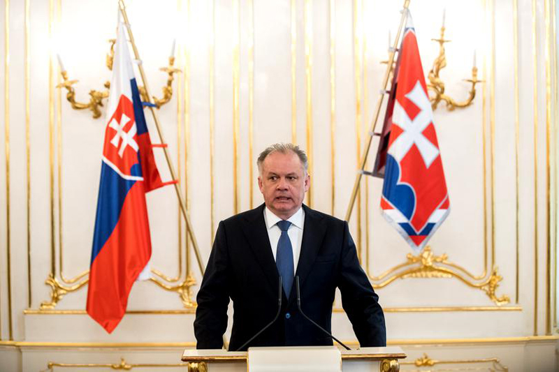 Slovacia: Președintele Andrej Kiska respinge guvernul prezentat de premierul desemnat Peter Pellegrini - slovaciapresedintelearespins-1521645637.jpg