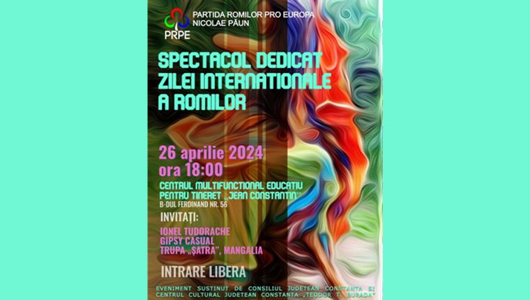 Spectacol dedicat Zilei Internaționale a Romilor, la Constanța - spectacol-romi-1713992423.jpg
