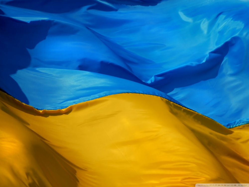 Mii de persoane  au manifestat  la Liov împotriva  puterii ucrainene - steag-1363580491.jpg