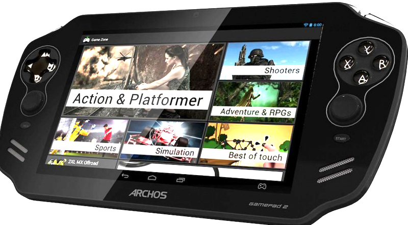 Archos GamePad 2, o consolă portabilă Android pentru jocuri cu ecran de 7