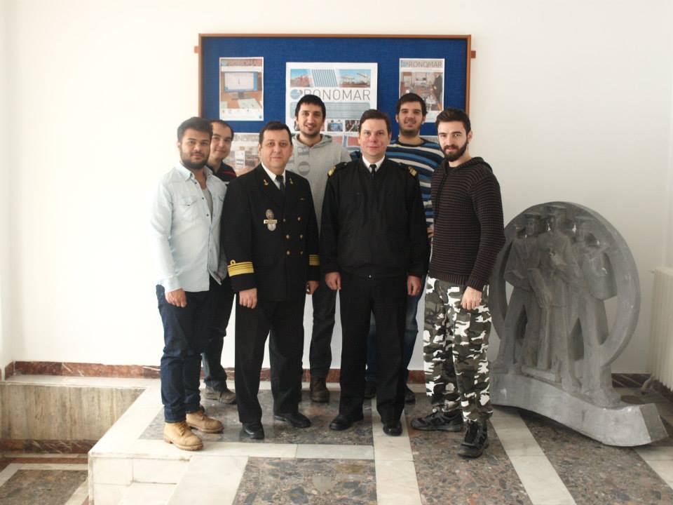 Studenți străini la Academia Navală 