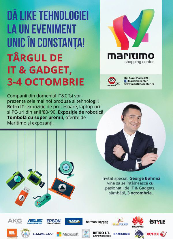 Târg de IT și gadgeturi, în week-end, la Maritimo Shopping Center - targdeit-1443714844.jpg