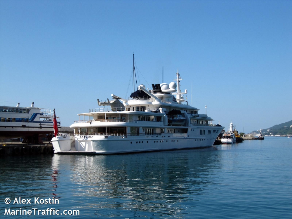 Unul dintre cele mai mari super-yacht-uri din lume acostează în portul Constanța - tatoosh-1371200268.jpg