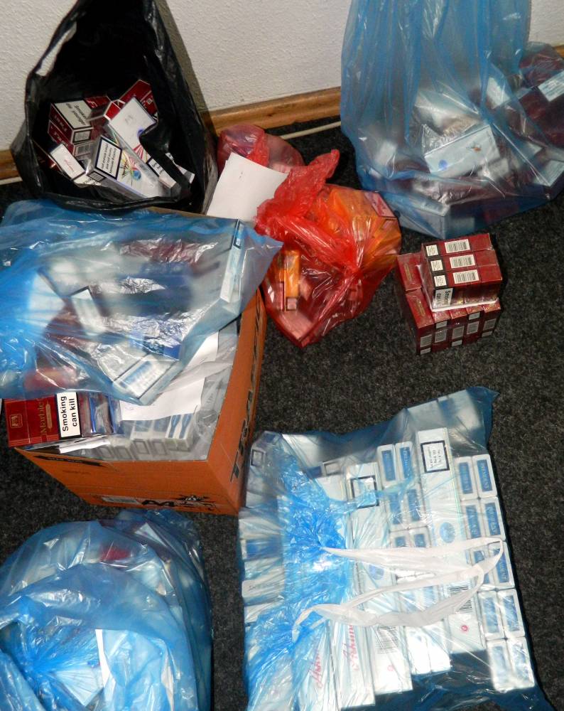 Țigări de contrabandă, confiscate de jandarmi - tigari-1446748165.jpg