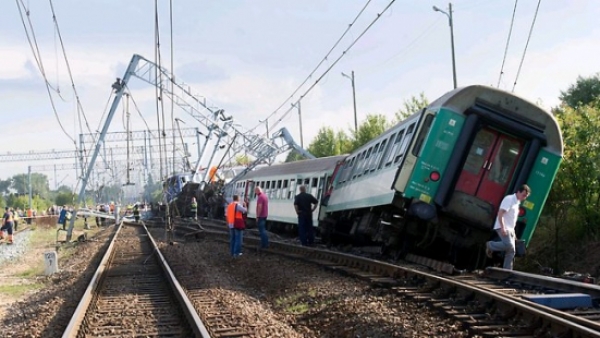 Accident feriviar. A deraiat un tren cu 142 de persoane la bord - tren-1457958087.jpg