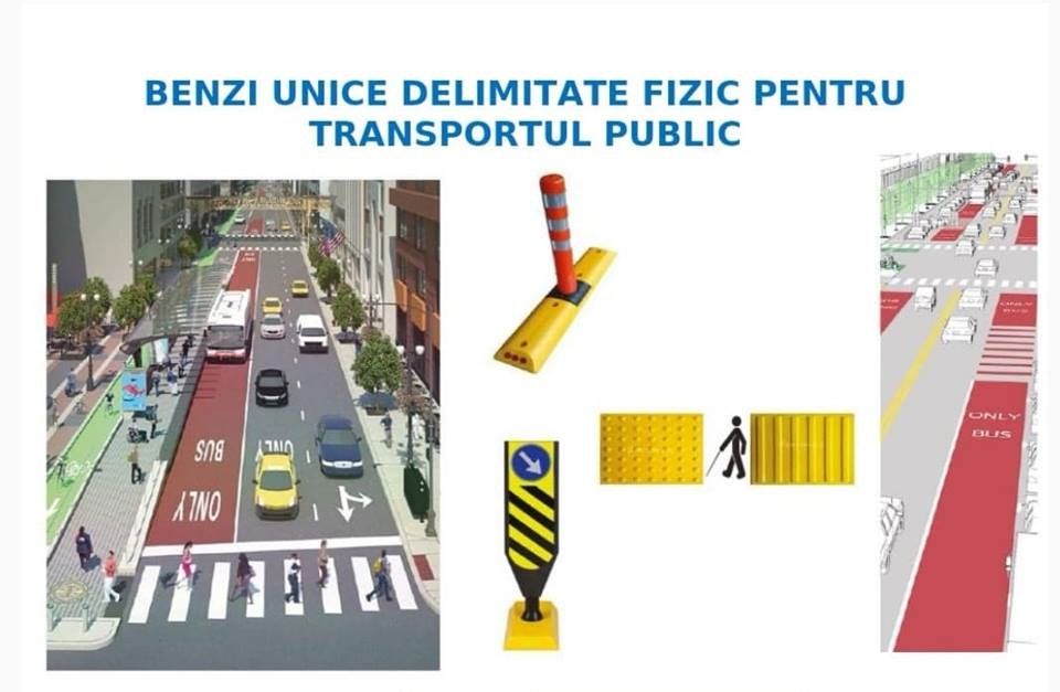 Benzi pentru autobuze, piste de biciclete și fără mașini parcate, pe bulevardul Alexandru Lăpușneanu - trotuarenoi-1594021578.jpg