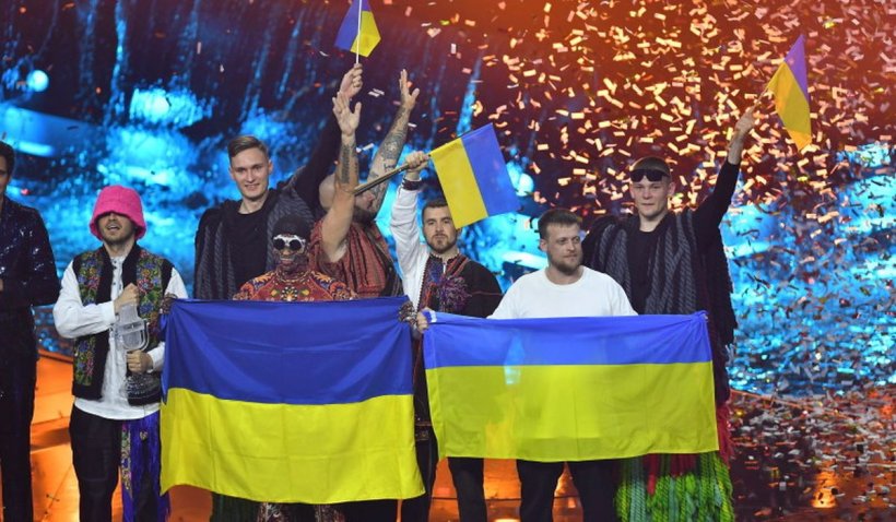 Câștigătorii Eurovision scot trofeul la licitație pentru a strânge bani pentru armata ucraineană - ucraina-1653496613.jpg