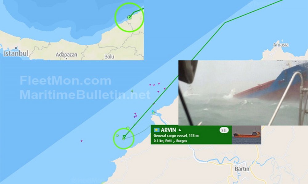 Un cargou se scufundă în rada portului Bartin, de la Marea Neagră. Doi marinari au murit - uncargousescufundainradaportului-1610887788.jpg